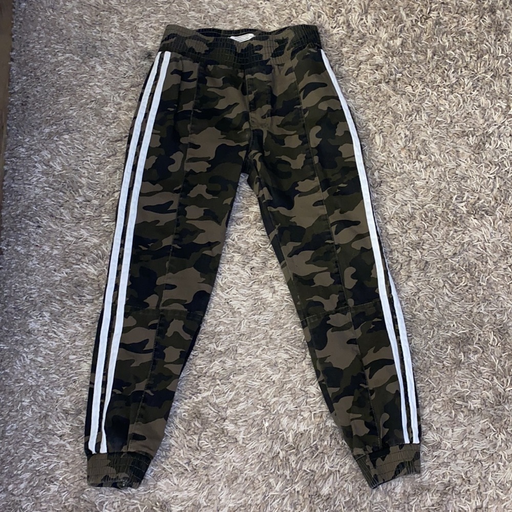 High Rise Camo Joggers
